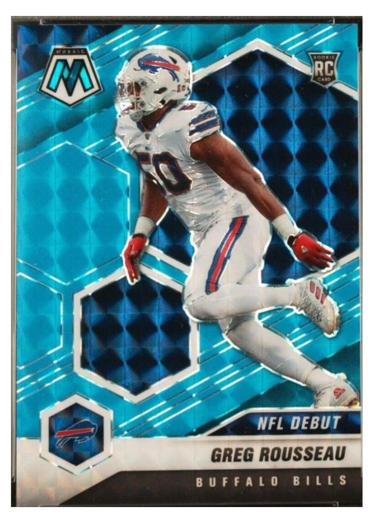 2021 Panini Mosaic Base Set Greg Rousseau #259 card