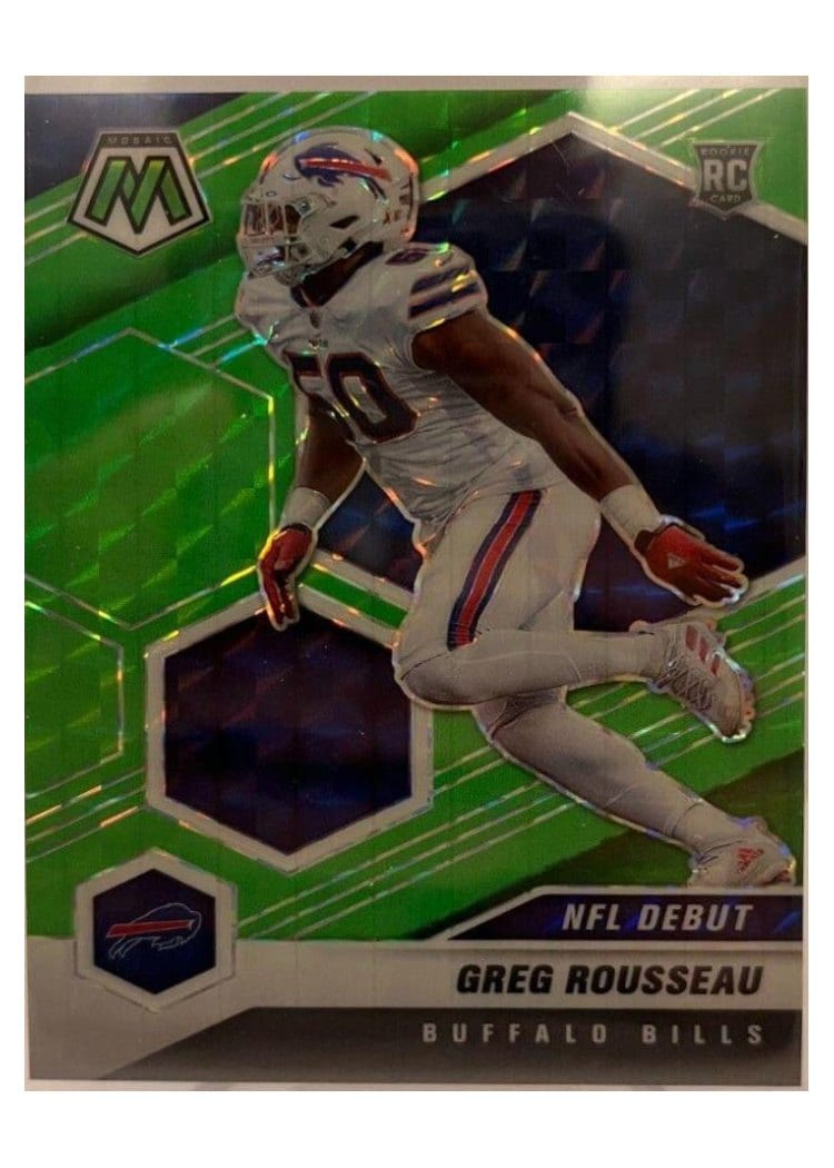 2021 Panini Mosaic Base Set Greg Rousseau #259 card