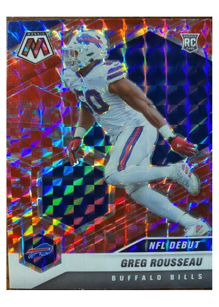 2021 Panini Mosaic Base Set Greg Rousseau #259 card