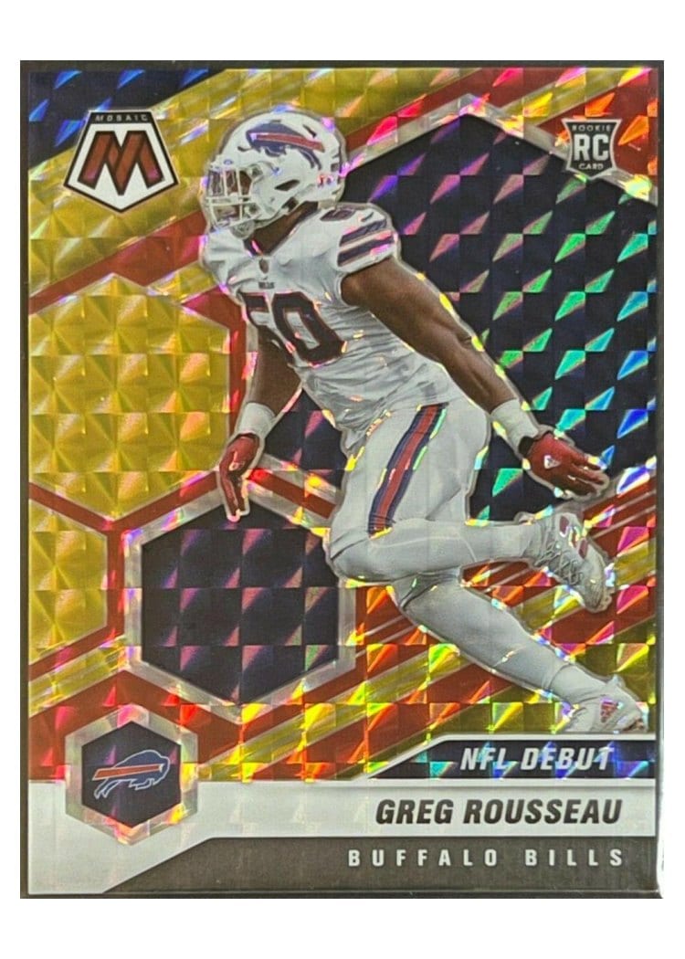 2021 Panini Mosaic Base Set Greg Rousseau #259 card