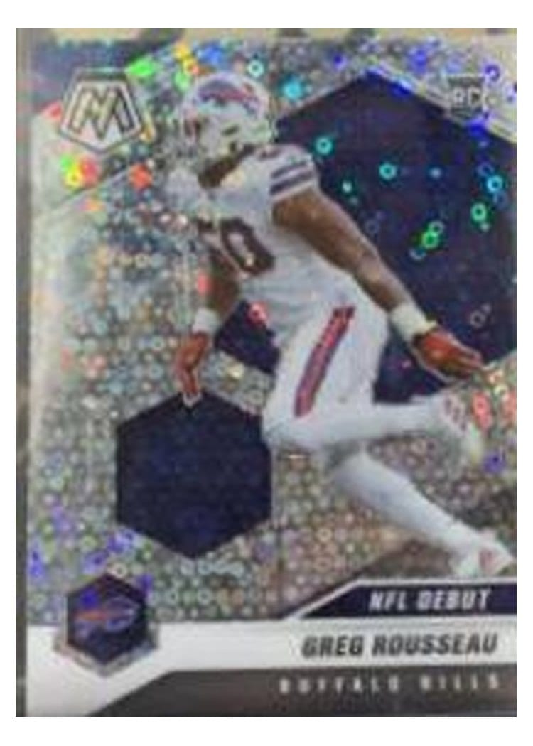 2021 Panini Mosaic Base Set Greg Rousseau #259 card