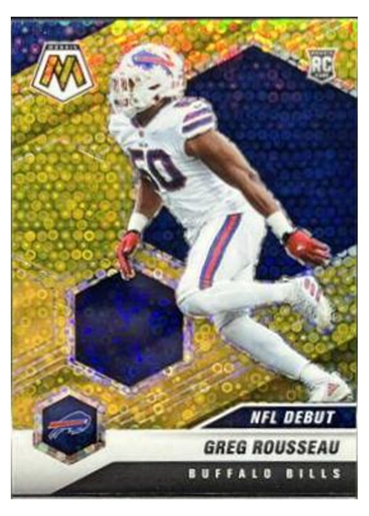2021 Panini Mosaic Base Set Greg Rousseau #259 card