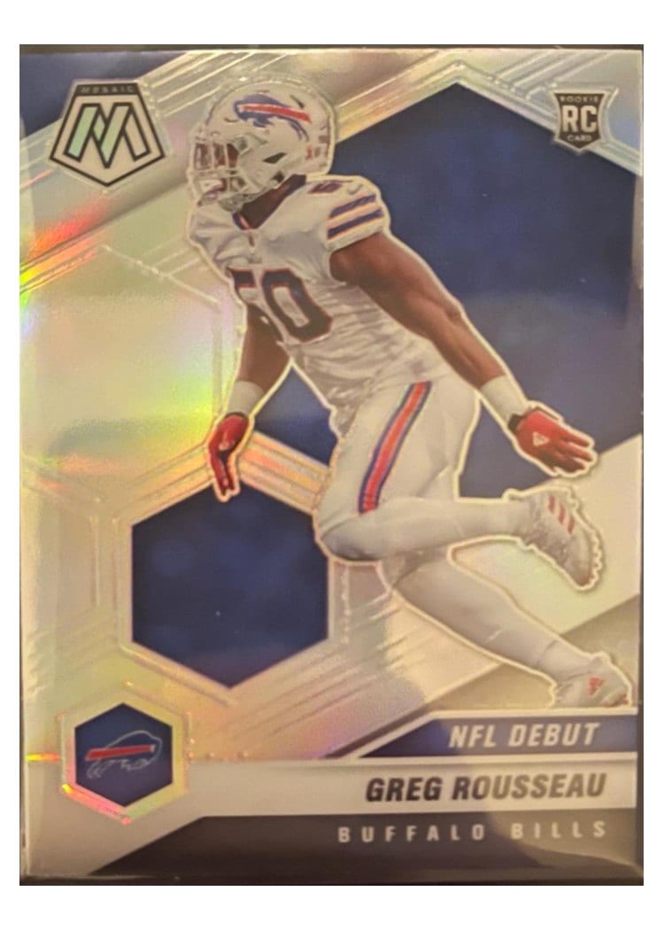 2021 Panini Mosaic Base Set Greg Rousseau #259 card
