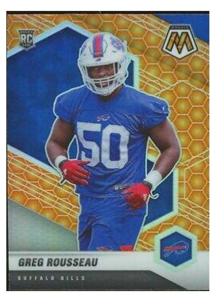 2021 Panini Mosaic Base Set Greg Rousseau #353 card