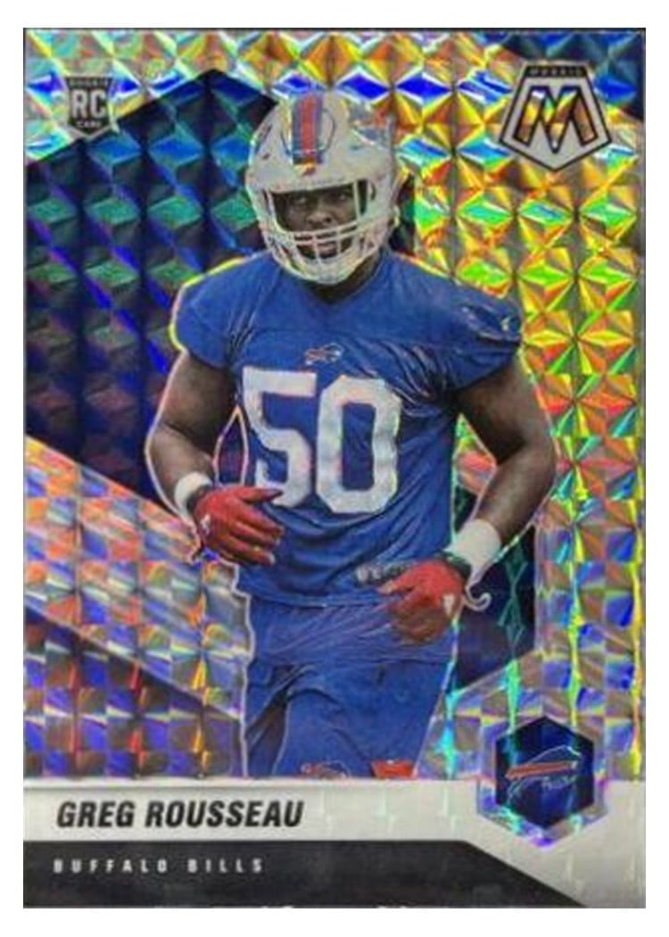 2021 Panini Mosaic Base Set Greg Rousseau #353 card
