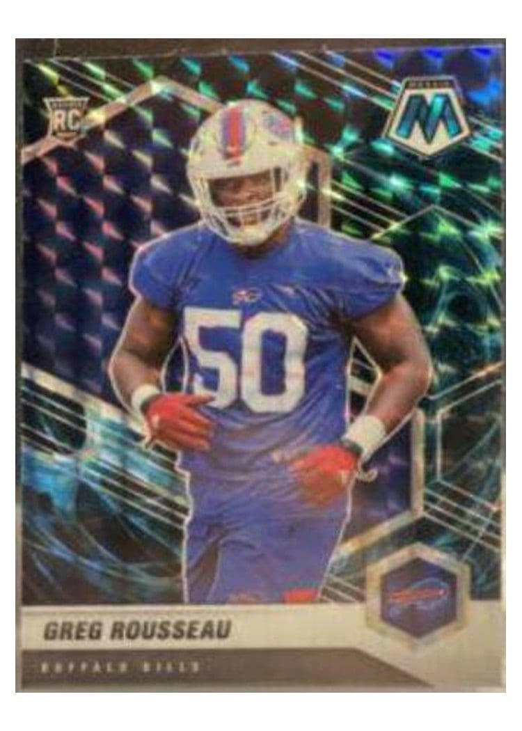 2021 Panini Mosaic Base Set Greg Rousseau #353 card