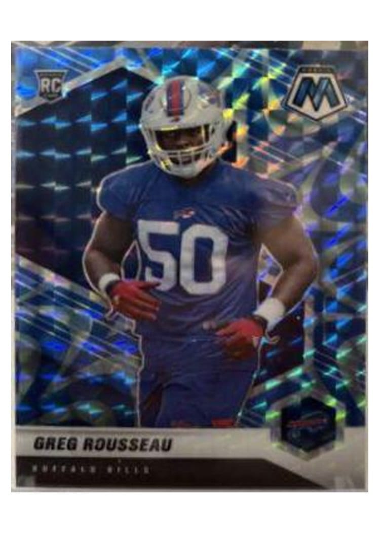 2021 Panini Mosaic Base Set Greg Rousseau #353 card