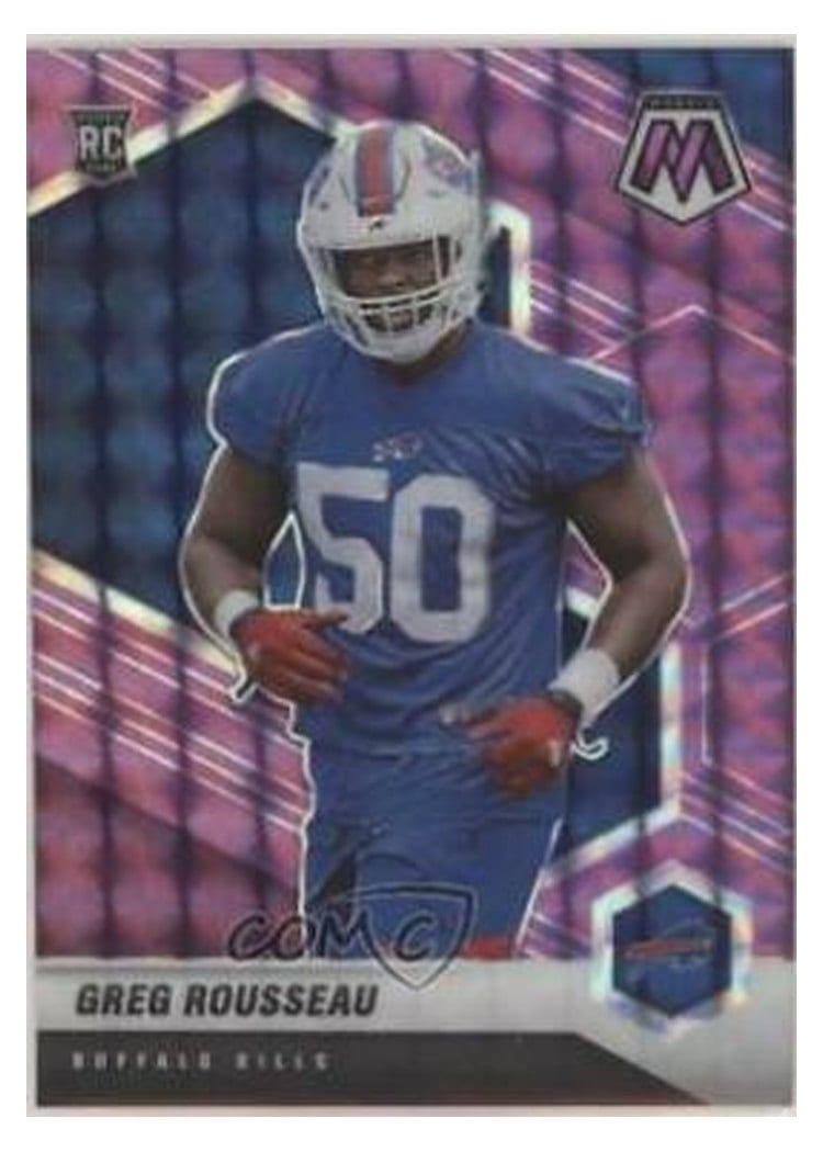 2021 Panini Mosaic Base Set Greg Rousseau #353 card