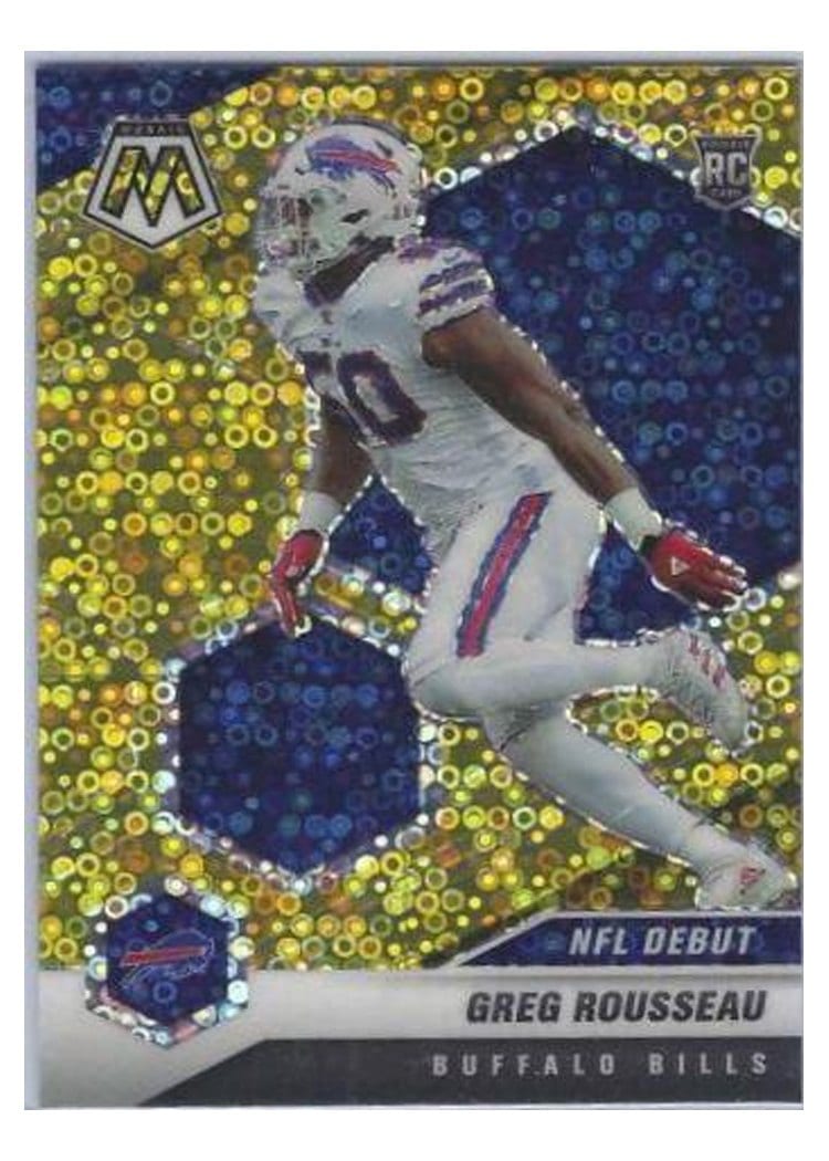 2021 Panini Mosaic Base Set Greg Rousseau #353 card