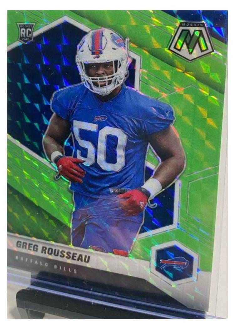 2021 Panini Mosaic Base Set Greg Rousseau #353 card