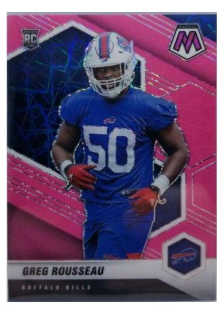 2021 Panini Mosaic Base Set Greg Rousseau #353 card