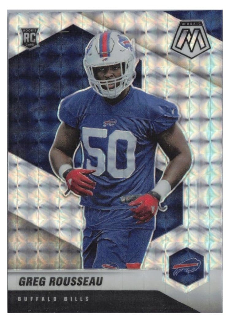 2021 Panini Mosaic Base Set Greg Rousseau #353 card