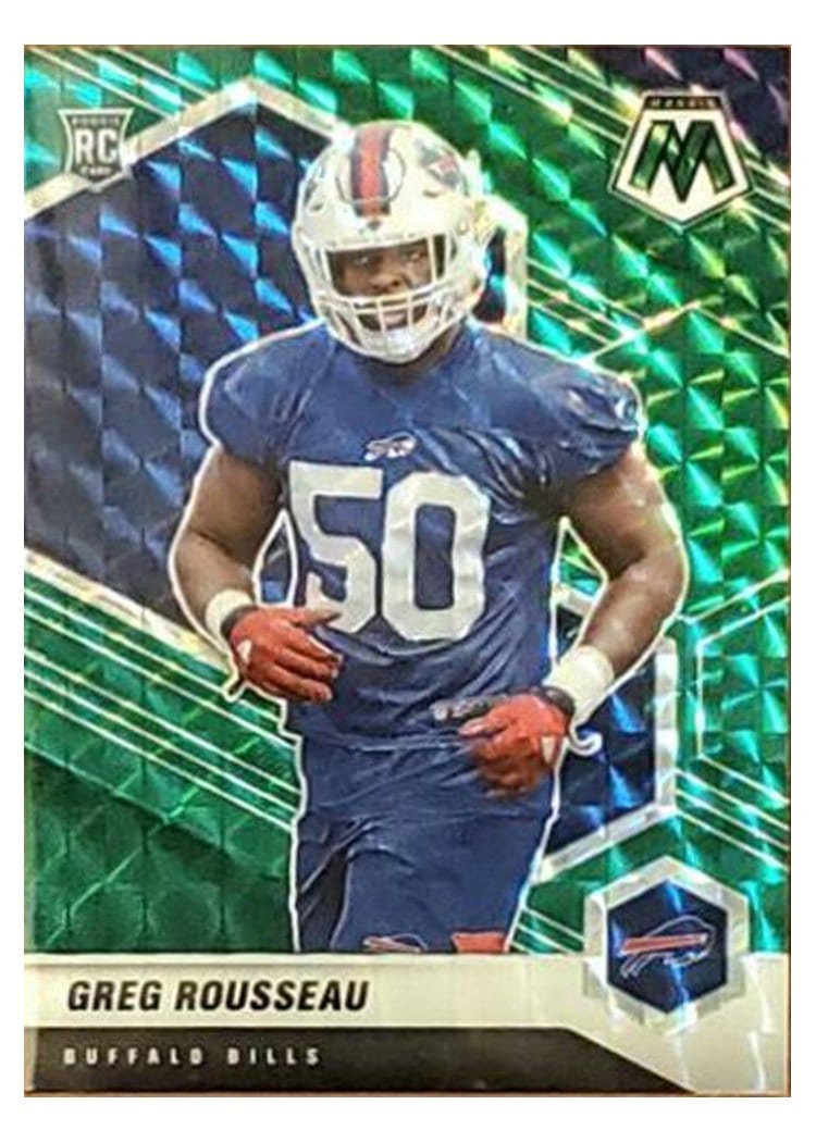 2021 Panini Mosaic Base Set Greg Rousseau #353 card