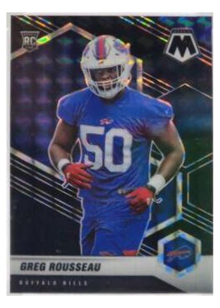 2021 Panini Mosaic Base Set Greg Rousseau #353 card