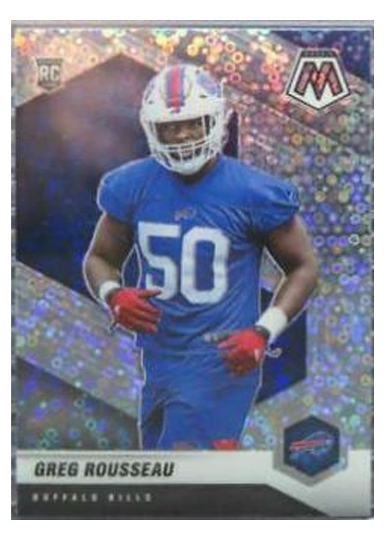 2021 Panini Mosaic Base Set Greg Rousseau #353 card