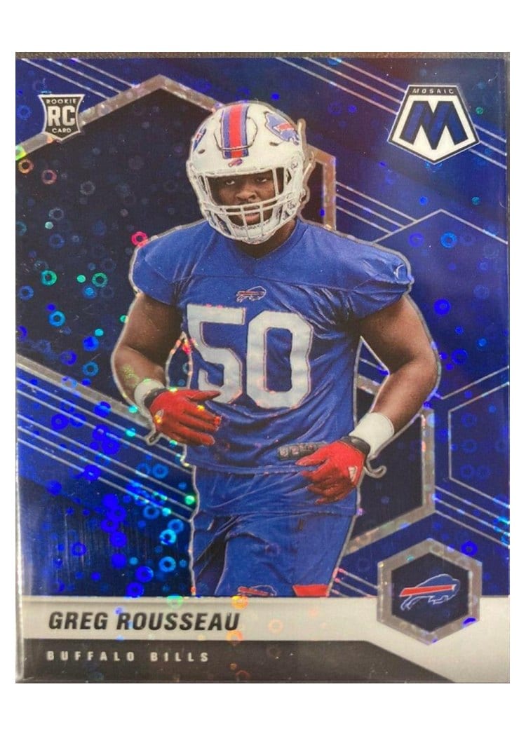 2021 Panini Mosaic Base Set Greg Rousseau #353 card