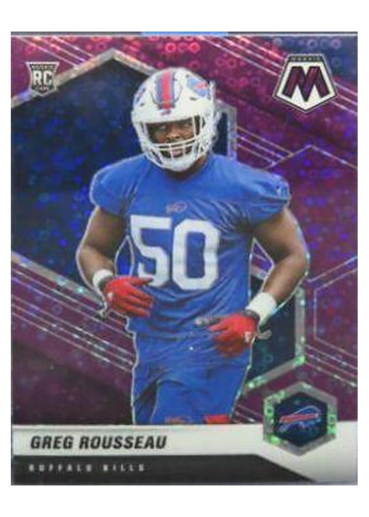 2021 Panini Mosaic Base Set Greg Rousseau #353 card