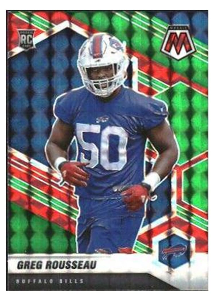 2021 Panini Mosaic Base Set Greg Rousseau #353 card