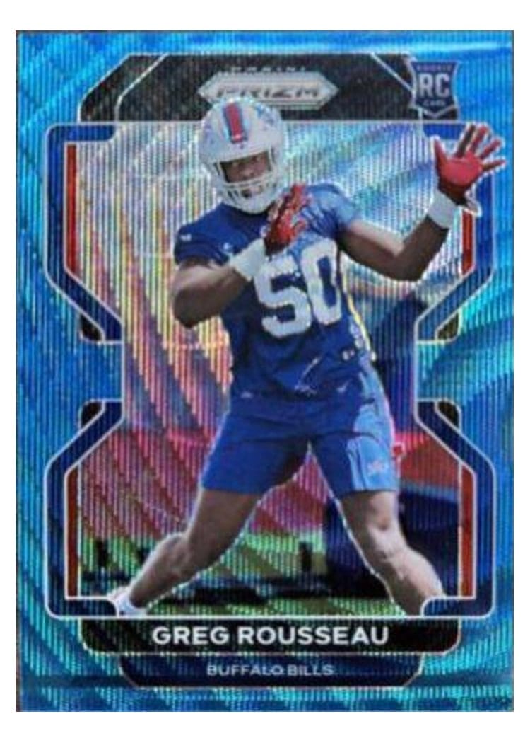 2021 Panini Prizm Base Set Greg Rousseau #434 card