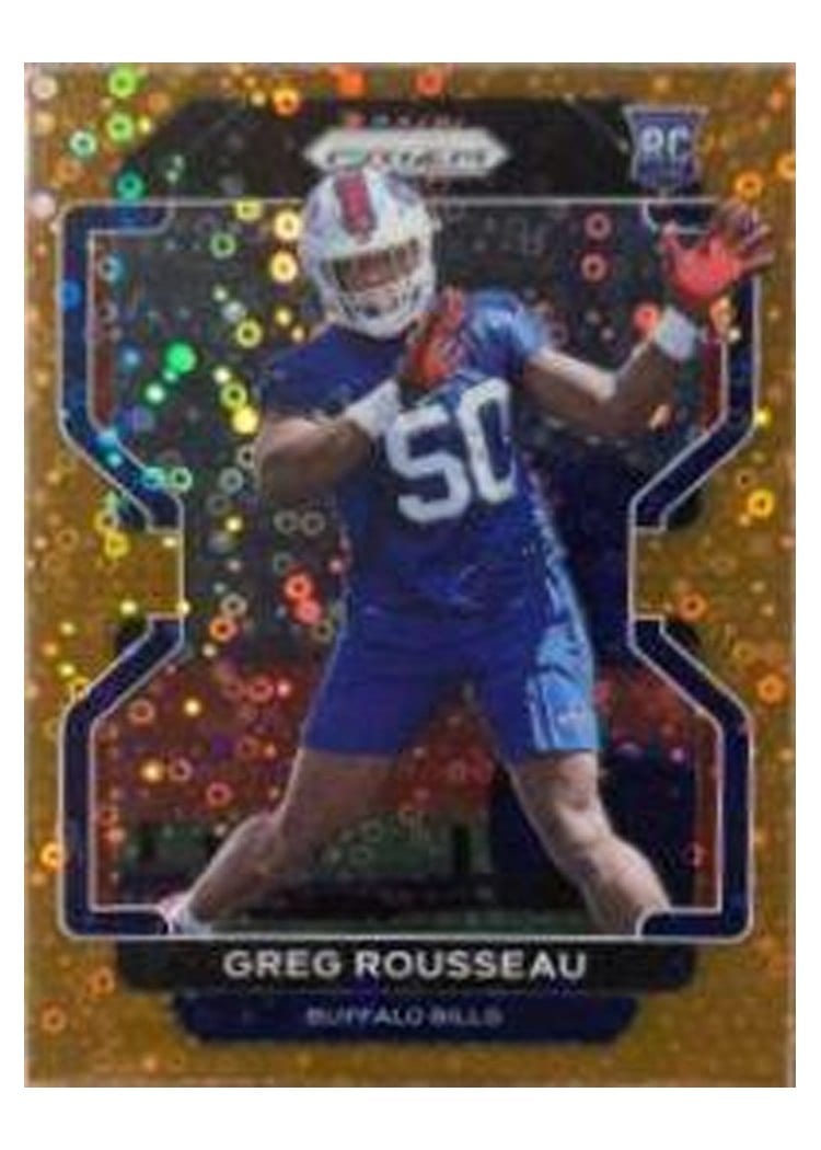 2021 Panini Prizm Base Set Greg Rousseau #434 card
