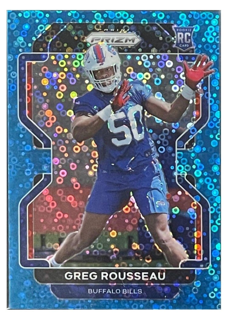 2021 Panini Prizm Base Set Greg Rousseau #434 card