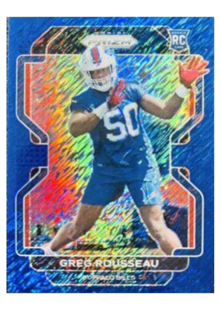 2021 Panini Prizm Base Set Greg Rousseau #434 card