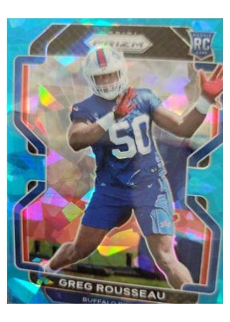 2021 Panini Prizm Base Set Greg Rousseau #434 card