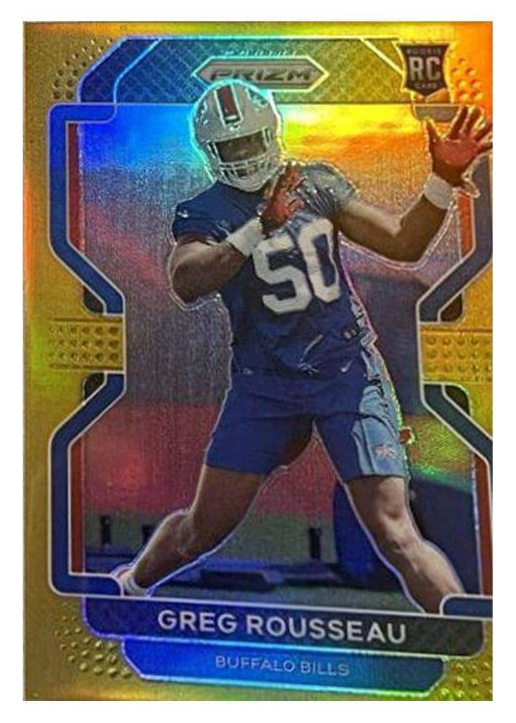 2021 Panini Prizm Base Set Greg Rousseau #434 card