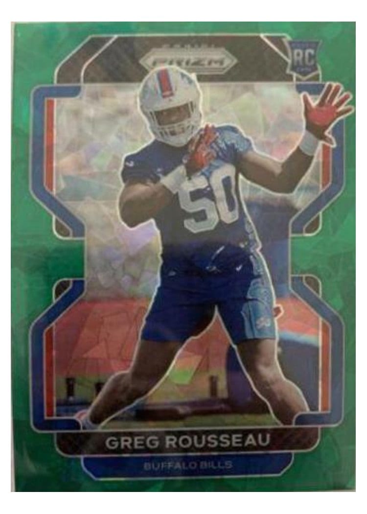 2021 Panini Prizm Base Set Greg Rousseau #434 card