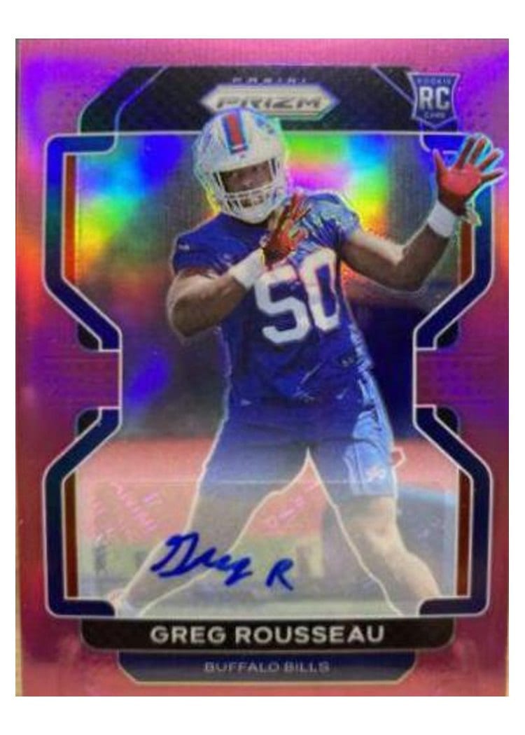 2021 Panini Prizm Base Set Greg Rousseau #434 card