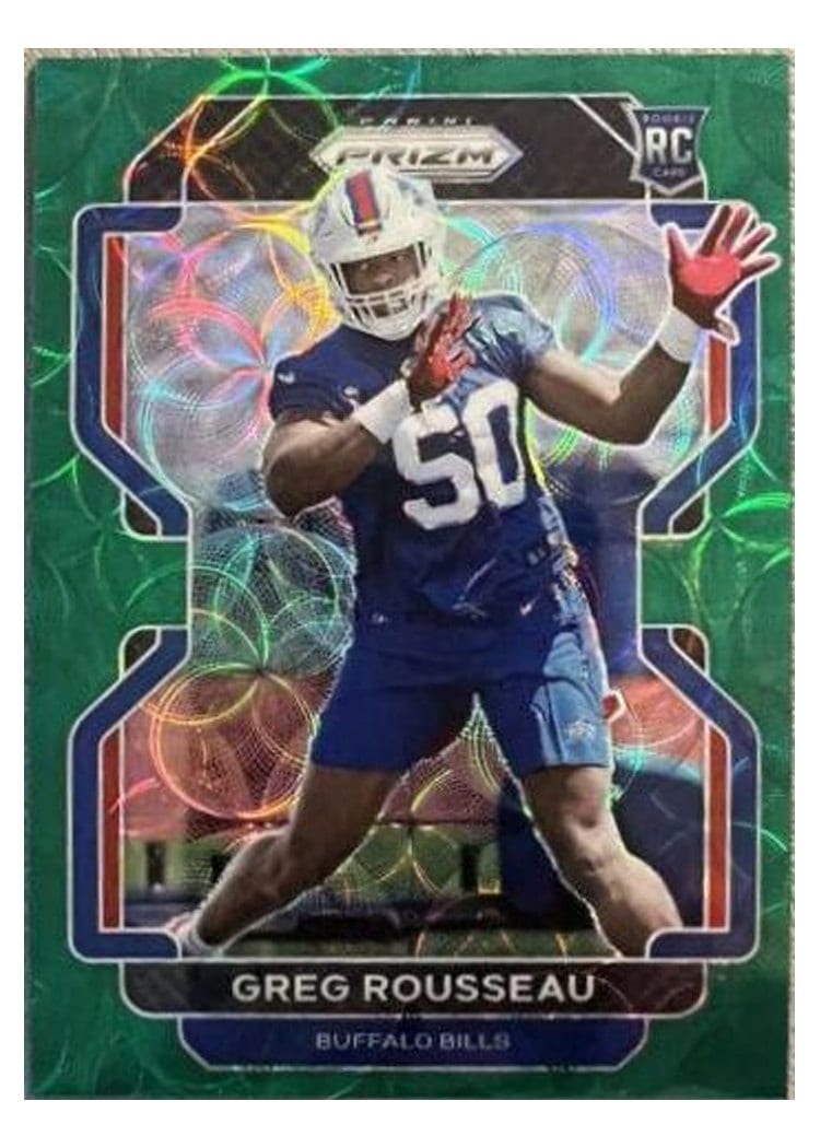 2021 Panini Prizm Base Set Greg Rousseau #434 card