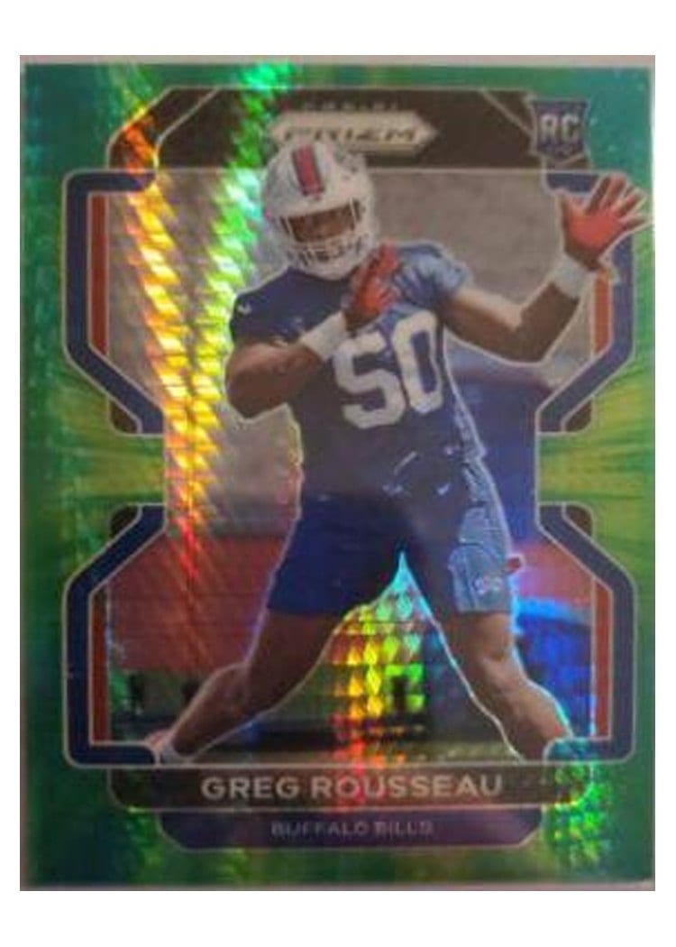 2021 Panini Prizm Base Set Greg Rousseau #434 card