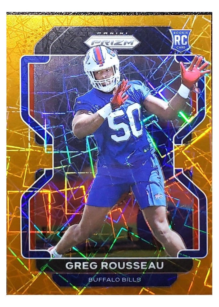 2021 Panini Prizm Base Set Greg Rousseau #434 card