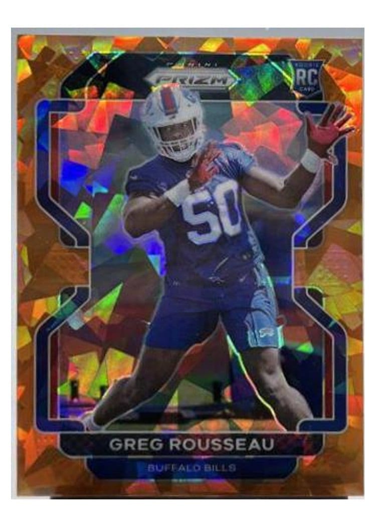 2021 Panini Prizm Base Set Greg Rousseau #434 card