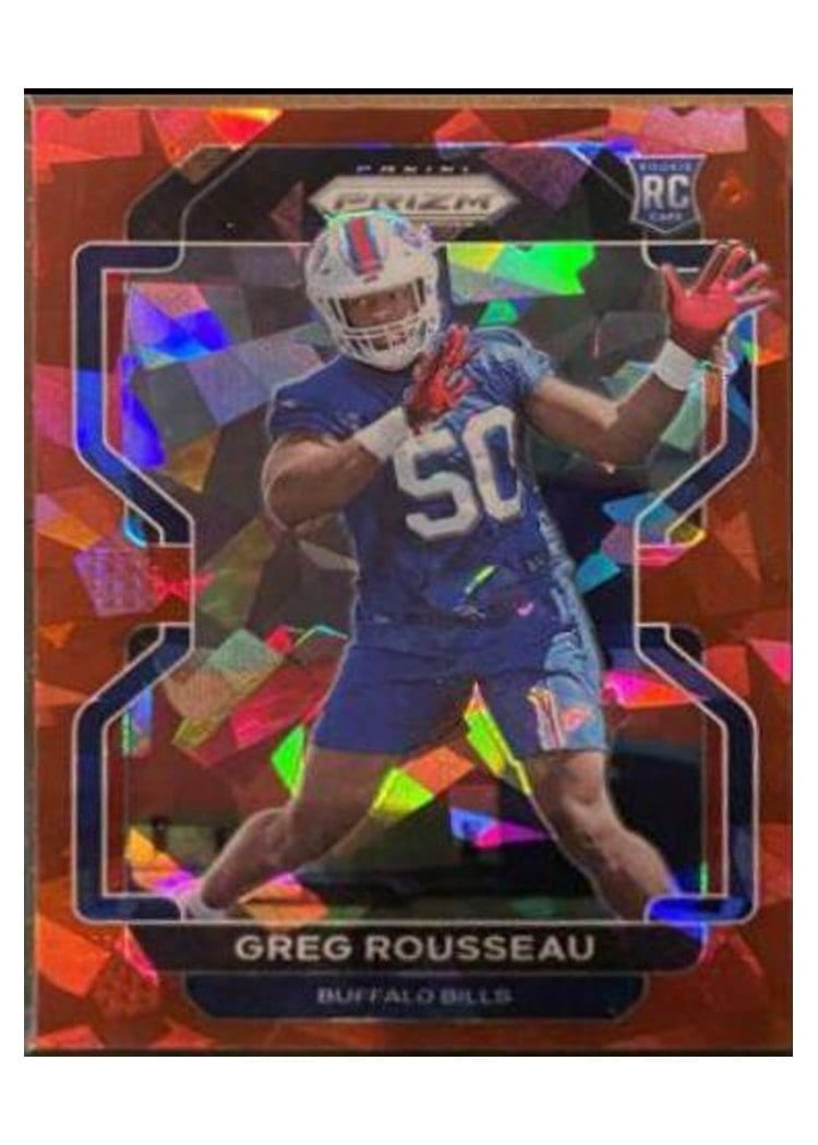 2021 Panini Prizm Base Set Greg Rousseau #434 card