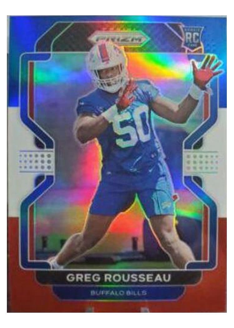 2021 Panini Prizm Base Set Greg Rousseau #434 card