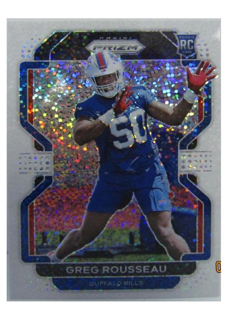 2021 Panini Prizm Base Set Greg Rousseau #434 card