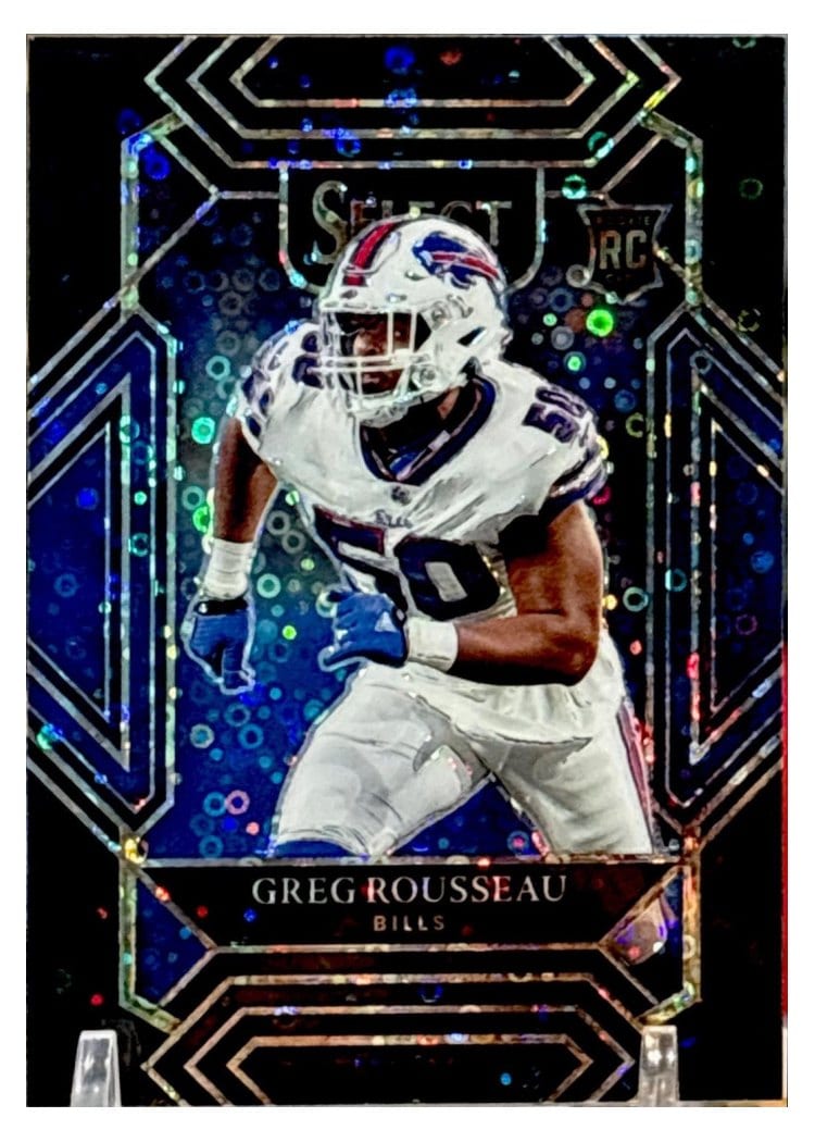 2021 Panini Select Base Set Greg Rousseau #288 card