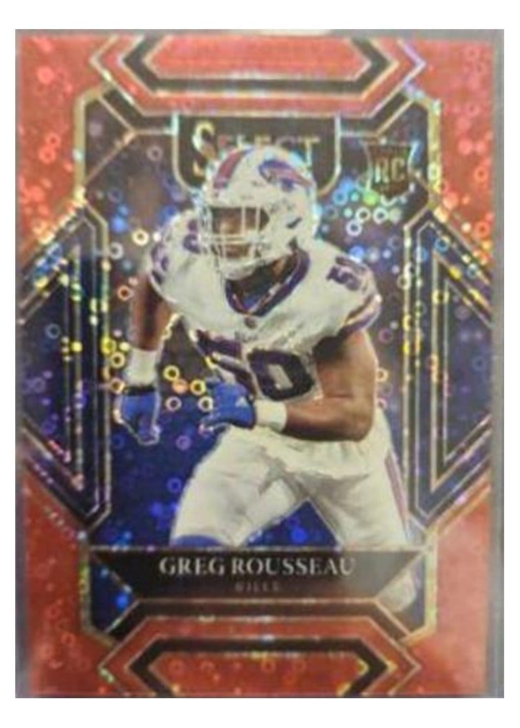 2021 Panini Select Base Set Greg Rousseau #288 card