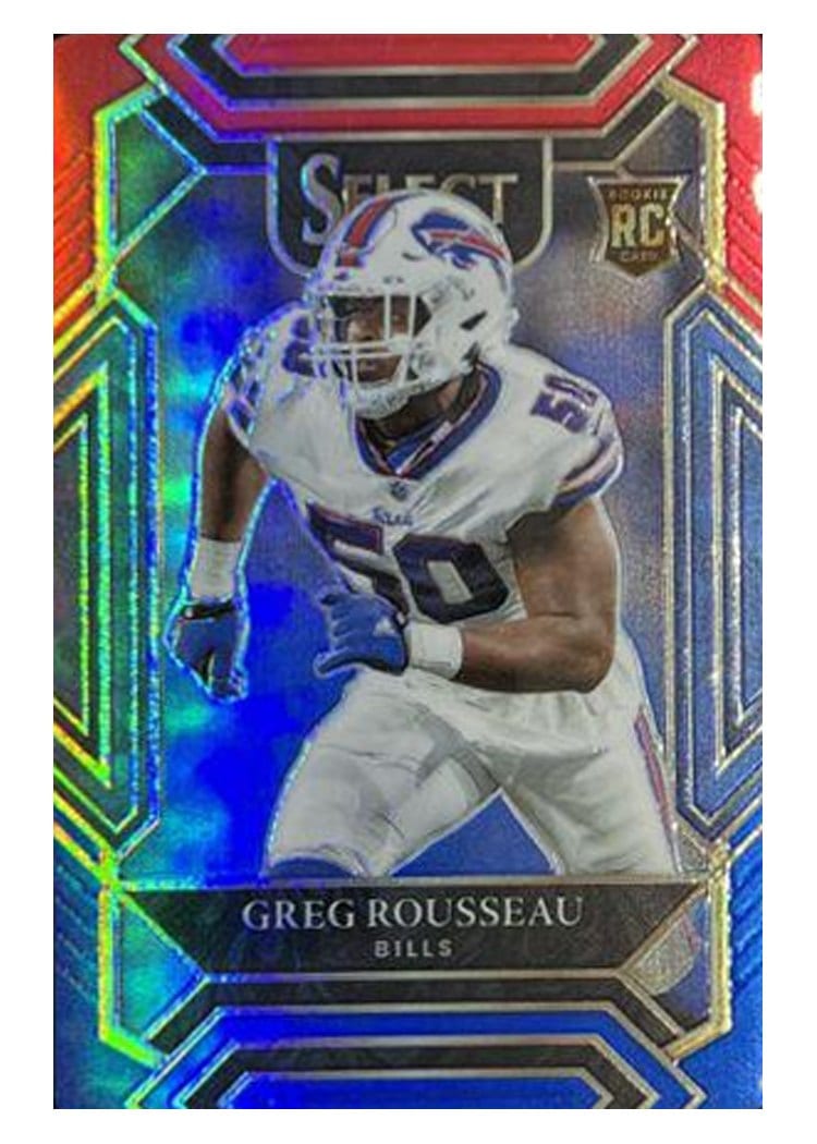 2021 Panini Select Base Set Greg Rousseau #288 card