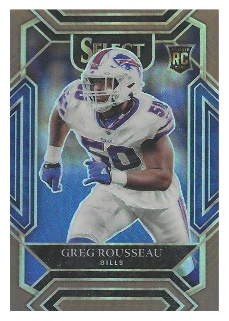 2021 Panini Select Base Set Greg Rousseau #288 card
