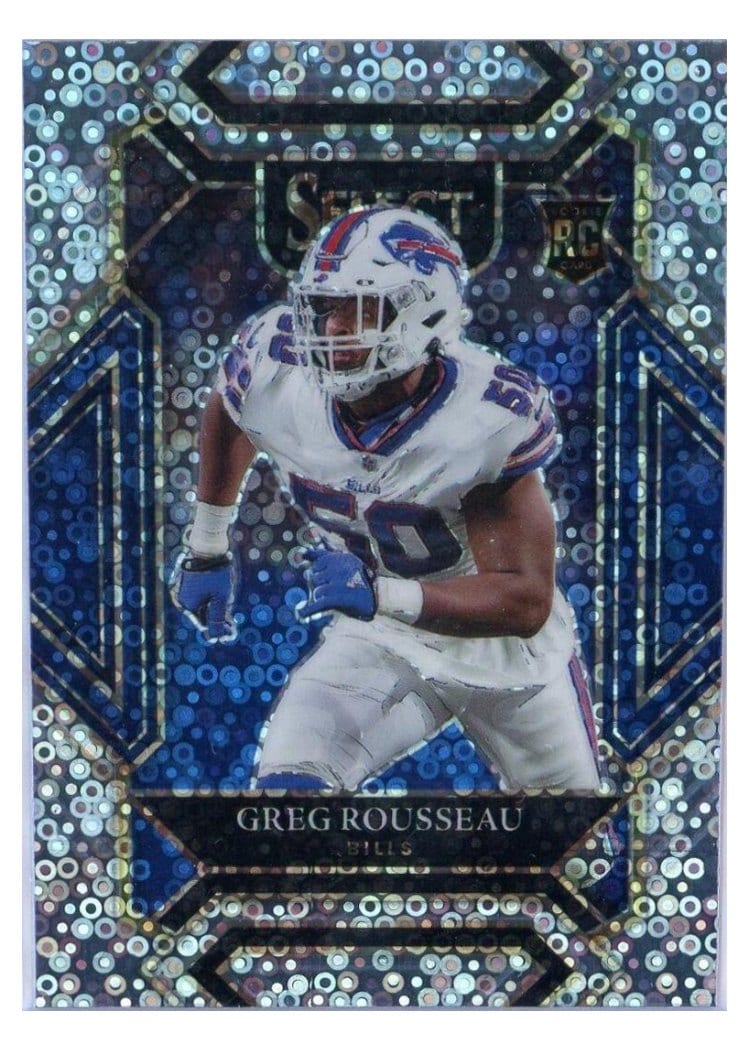 2021 Panini Select Base Set Greg Rousseau #288 card