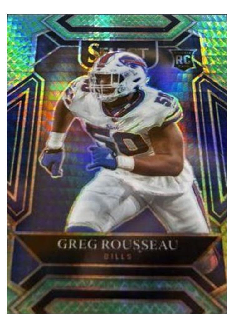 2021 Panini Select Base Set Greg Rousseau #288 card