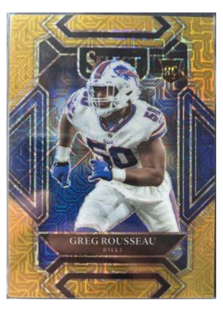 2021 Panini Select Base Set Greg Rousseau #288 card