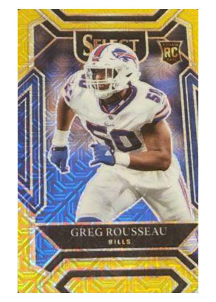 2021 Panini Select Base Set Greg Rousseau #288 card