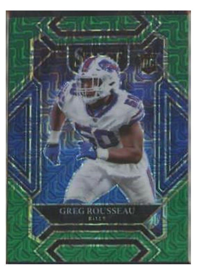 2021 Panini Select Base Set Greg Rousseau Green #288 card