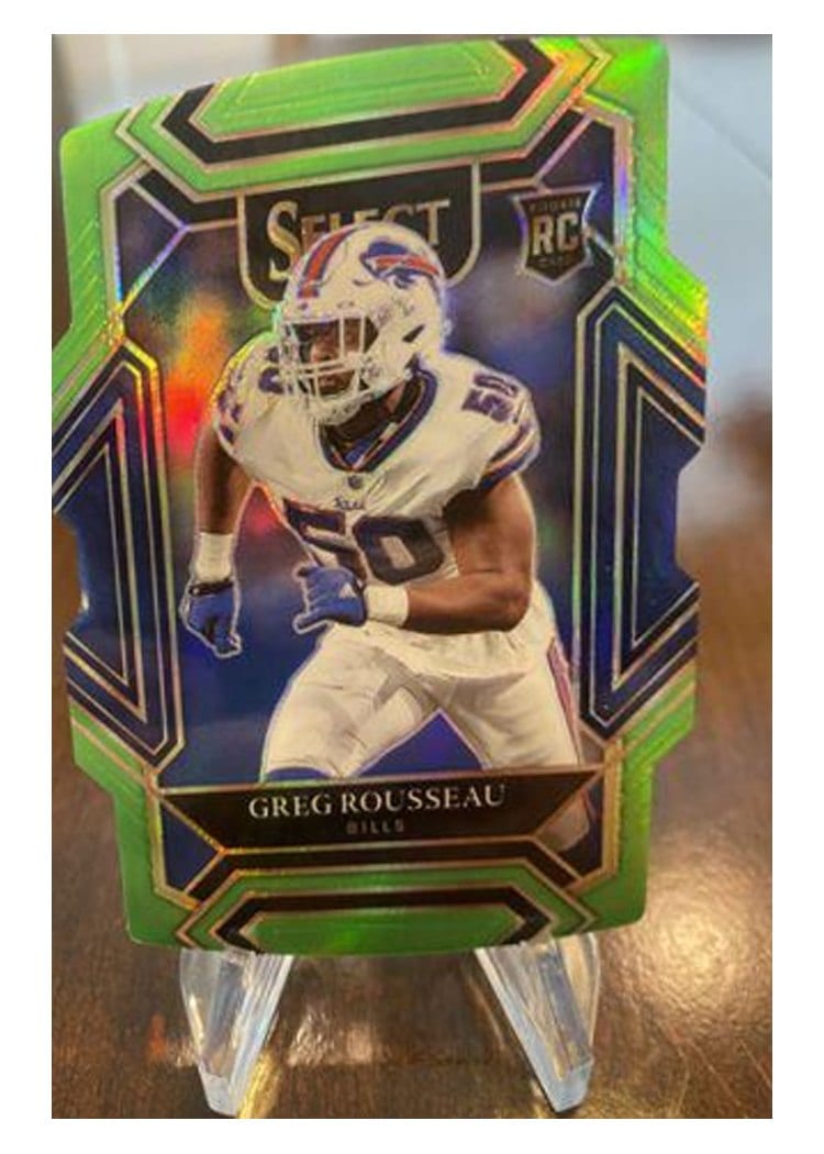 2021 Panini Select Base Set Greg Rousseau #288 card