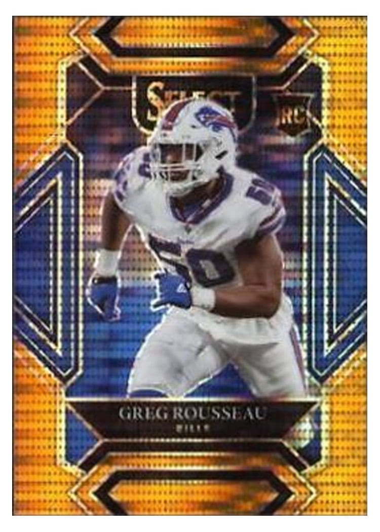 2021 Panini Select Base Set Greg Rousseau #288 card