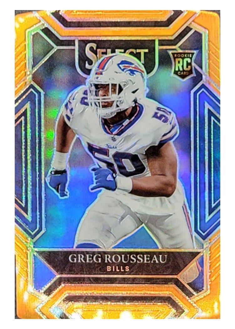2021 Panini Select Base Set Greg Rousseau #288 card