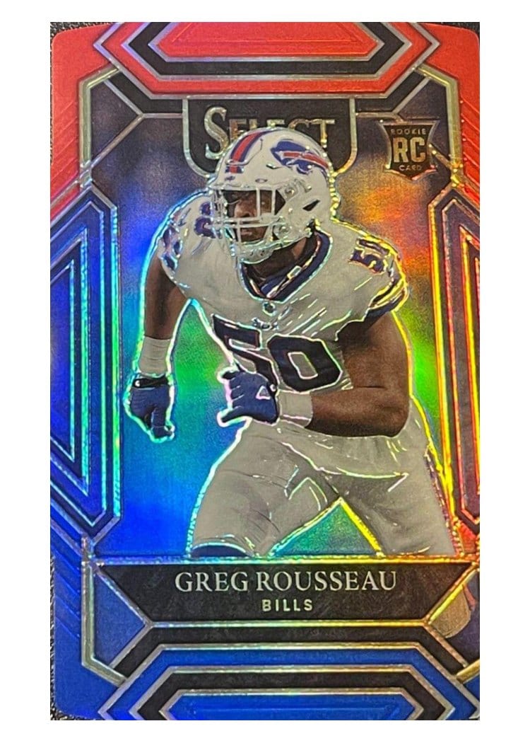 2021 Panini Select Base Set Greg Rousseau #288 card